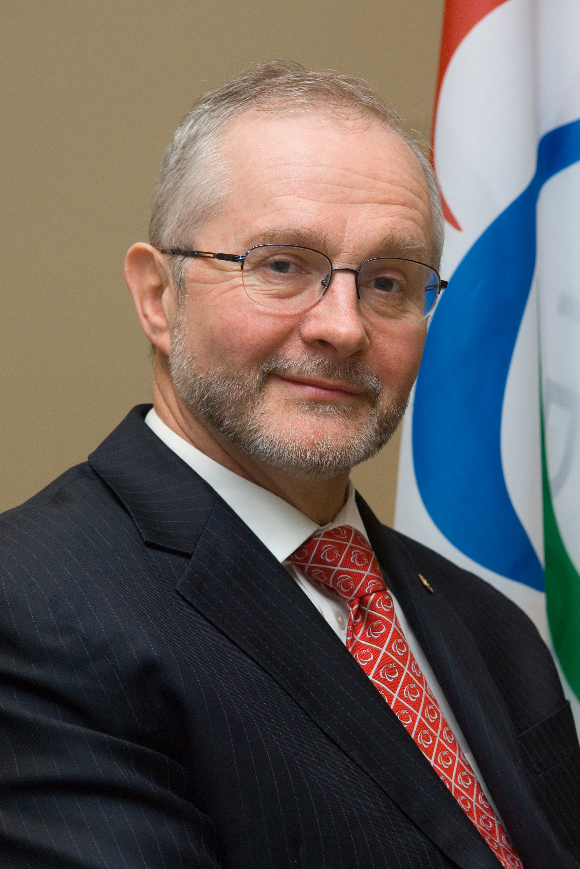 Sir Philip Craven, current President of the International Paralympic Committee (IPC)